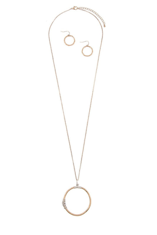 Long Pendant Necklace Gold Silver Shop Simply Me Boutique Shop SMB